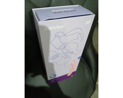 Двосторонній вібратор-кролик Satisfyer Triple Oh Pink (м'яте паковання!!!)