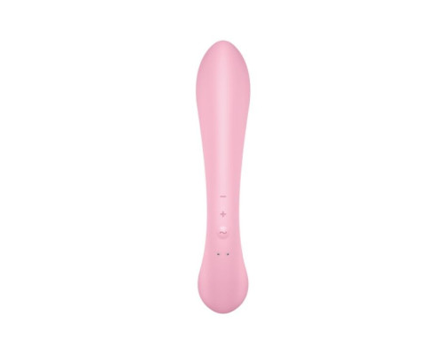 Двосторонній вібратор-кролик Satisfyer Triple Oh Pink (м'яте паковання!!!)