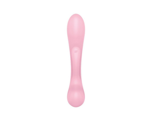 Двосторонній вібратор-кролик Satisfyer Triple Oh Pink (м'яте паковання!!!)