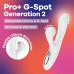 Вакуумний вібратор-кролик Satisfyer Pro+ G-Spot Generation 2 Wihte (м'яте паковання!!!)