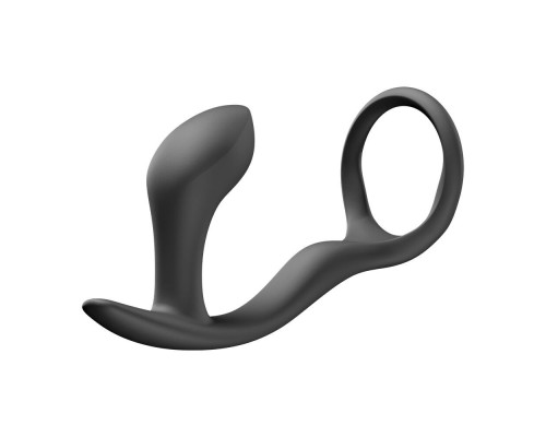 Анальна пробка з ерекційним кільцем Fun Factory BOOTIE RING Black (м'яте паковання!!!)