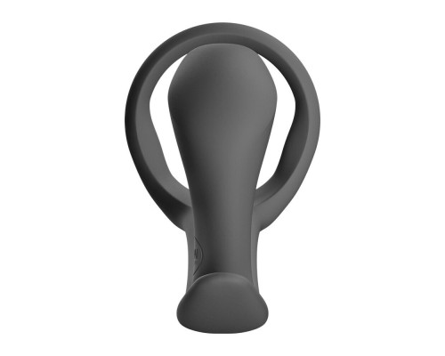 Анальна пробка з ерекційним кільцем Fun Factory BOOTIE RING Black (м'яте паковання!!!)