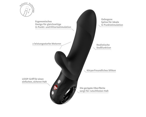 Пульсатор Fun Factory Bi Stronic Embrace Black (м'яте паковання!!!)