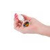 Скляна анальна пробка NS Novelties Crystal - Desires - Rainbow Gem - Small