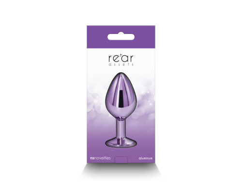 Анальна пробка NS Novelties Rear Assets - Medium - Purple