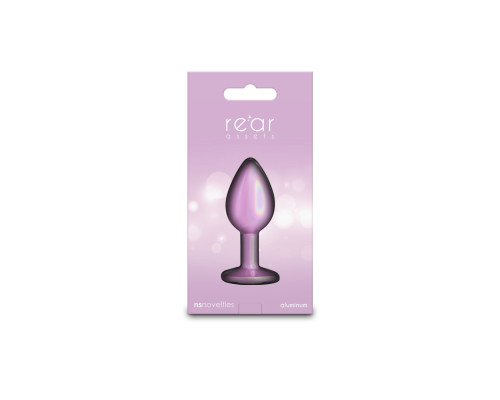 Анальна пробка NS Novelties Rear Assets - Iridescent Pink - Small - Pink