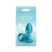 Анальна пробка NS Novelties Rear Assets - Iridescent Teal - Small - Teal