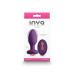 Анальна пробка з вібрацією NS Novelties INYA - Alpine - Purple