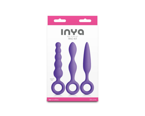 Набір анальних іграшок NS Novelties INYA - Trio Kit - Purple