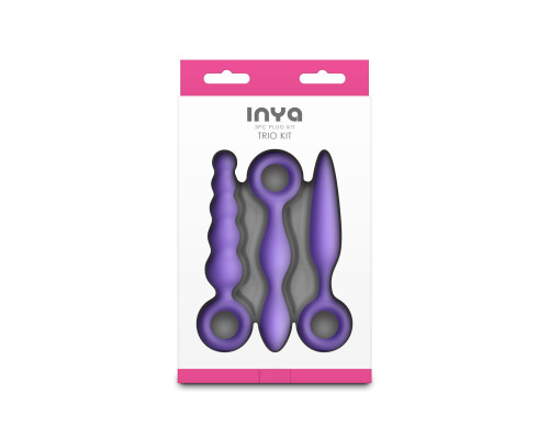 Набір анальних іграшок NS Novelties INYA - Trio Kit - Purple