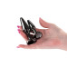 Набір анальних пробок NS Novelties Rear Assets - Tapered Trainer Kit - Gunmetal - Black