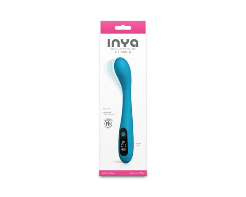 Вібратор NS Novelties INYA - Technica - Teal