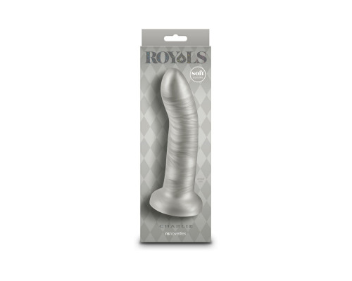 Дилдо NS Novelties Royals - 7" Charlie - Metallic Champagne