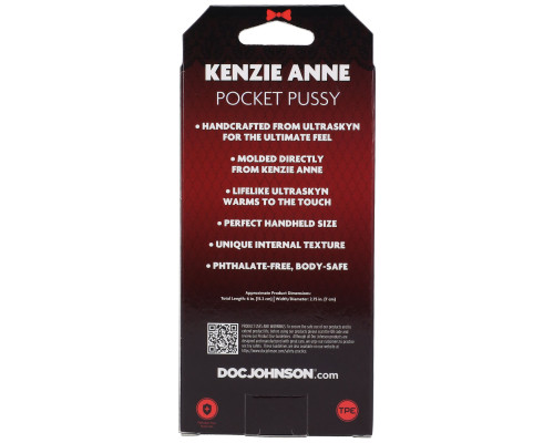 Мастурбатор Doc Johnson Kenzie Anne