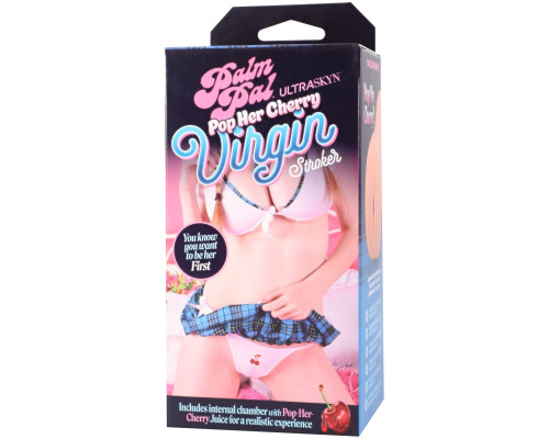 Мастурбатор Doc Johnson Palm Pal Virgin Stroker with Pop Her Cherry Juice