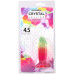 Фалоімітатор Doc Johnson Crystal Jellies - 4.5 Inch Classic Dong - Rainbow