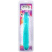 Фалоімітатор двосторонній Doc Johnson Crystal Jellies 12" Jr. Double Dong Teal