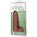 Фалоімітатор Doc Johnson The Realistic Cock ULTRASKYN - 8 Inch with Balls Caramel