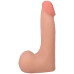 Фалоімітатор Doc Johnson The Realistic Cock ULTRASKYN - 7 Inch with Balls Vanilla