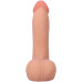 Фалоімітатор Doc Johnson The Realistic Cock ULTRASKYN - 7 Inch with Balls Vanilla