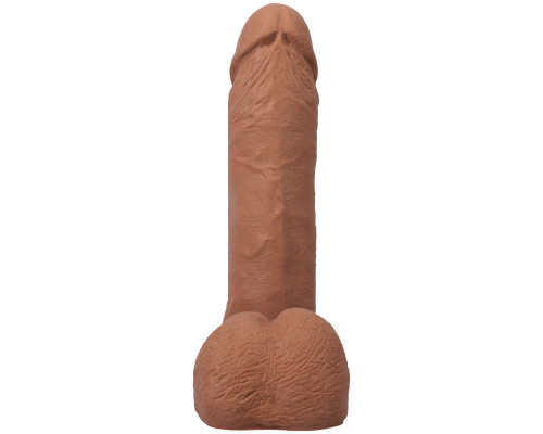 Фалоімітатор Doc Johnson The Realistic Cock ULTRASKYN - 6 Inch with Balls Caramel