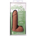Фалоімітатор Doc Johnson The Realistic Cock ULTRASKYN - 6 Inch with Balls Caramel
