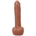 Фалоімітатор Doc Johnson The Realistic Cock ULTRASKYN - 9 Inch with Balls Caramel