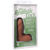 Фалоімітатор Doc Johnson The Realistic Cock ULTRASKYN - 5 Inch with Balls Caramel