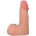Фалоімітатор Doc Johnson The Realistic Cock ULTRASKYN - 5 Inch with Balls Vanilla