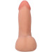 Фалоімітатор Doc Johnson The Realistic Cock ULTRASKYN - 5 Inch with Balls Vanilla