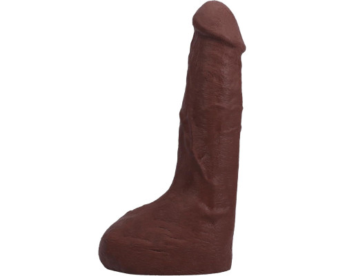 Фалоімітатор, що кінчає Doc Johnson The Realistic Cock ULTRASKYN - Squirting 9,5 Inch Chocolate