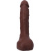 Фалоімітатор, що кінчає Doc Johnson The Realistic Cock ULTRASKYN - Squirting 9,5 Inch Chocolate