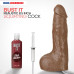 Фалоімітатор, що кінчає Doc Johnson The Realistic Cock ULTRASKYN - Squirting 9,5 Inch Caramel