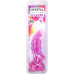 Фентезійний фалоімітатор Doc Johnson Crystal Jellies - Invader Dong 8.5 Inch - Purple