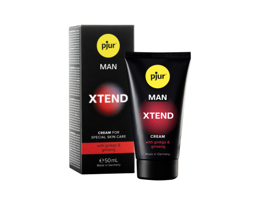 Крем-стимулятор для пеніса pjur MAN Xtend Cream 50 мл, з екстрактами гінкго та женьшеню