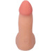 Фалоімітатор Doc Johnson The Realistic Cock ULTRASKYN - 5" with Balls Vanilla (надрив паковання!!!)
