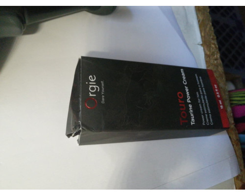 Крем для посилення ерекції Orgie Touro Power Cream, 15 мл (м'яте паковання!!!)
