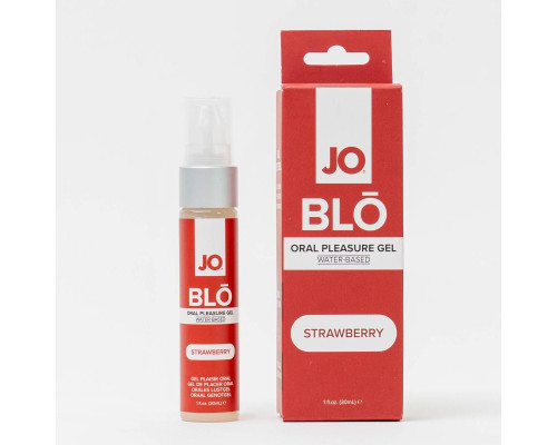 Гель для оральних пестощів JO - BLO - Strawberry 30 мл