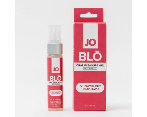 Гель для оральних пестощів JO - BLO - Strawberry Lemonade 30 мл