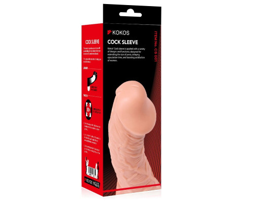Насадка на член Kokos Cock Sleeve CS 001 S
