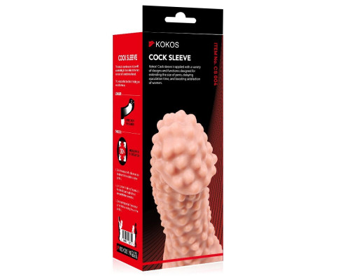 Насадка на член Kokos Cock Sleeve CS 004 S