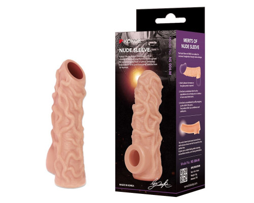 Насадка на член Kokos Nude Sleeve NS 004 S