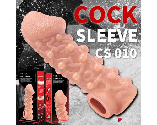 Насадка на член Kokos Cock Sleeve CS 010 S (м'яте паковання!!!)