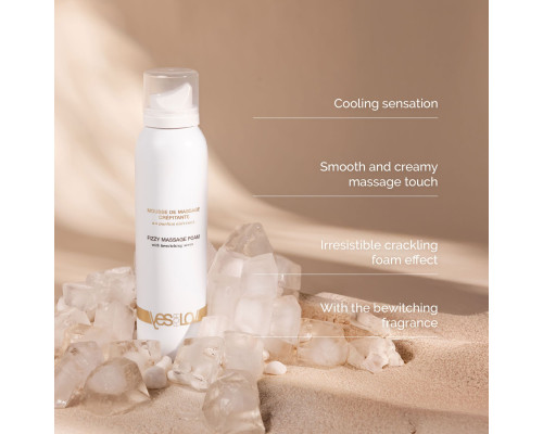 Масажна піна YESforLOV FIZZY MASSAGE FOAM with bewitching scent 150 мл