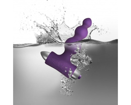 Анальний вібратор Rocks Off Petite Sensations – Bubbles Purple