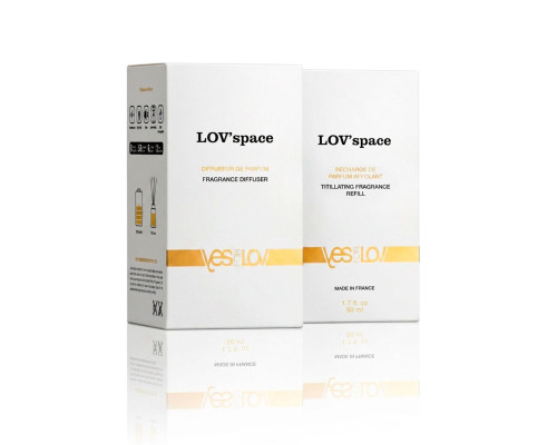 Ароматичний дифузор YESforLOV LOV'space + рефіл Titillating Fragrance Refill