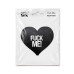Пестис-сердечка Art of Sex - Fuck me, чорний