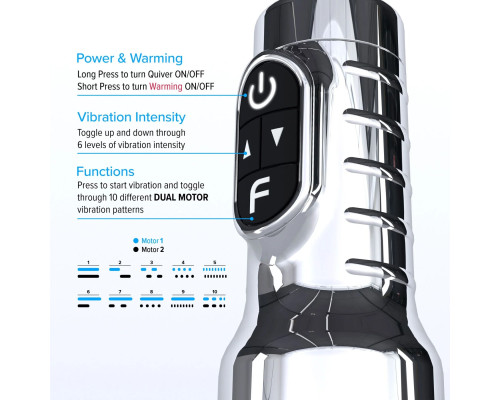 Вібромастурбатор Fleshlight Pink Quiver