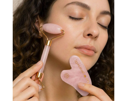 Набір масажерів гуаша Womanizer Gua Sha Set, ролер та скребок