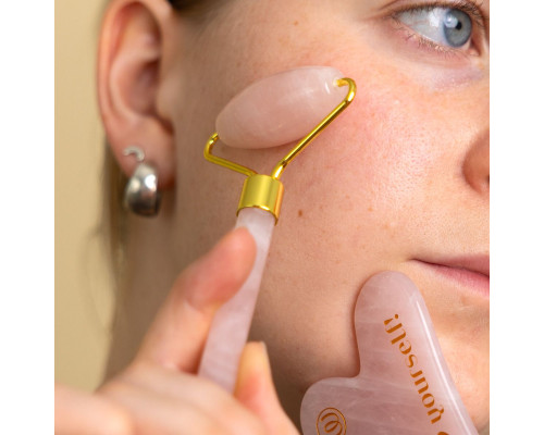 Набір масажерів гуаша Womanizer Gua Sha Set, ролер та скребок